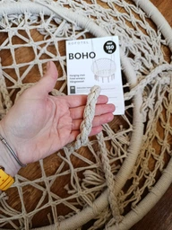 Подвесная качеля-кресло Sofotel Boho садовая с подушкой бежевая (290012) фото от покупателей 2