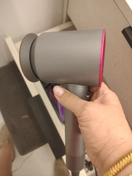 Фен-стайлер для волос 5 насадок 5в1 1600Вт Super Hair Dryer Fan Фуксия фото от покупателей 1