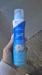 Сухий антиперспірант-дезодорант SECRET Weightless Dry Spray Vanilla , 116 г з ароматом ванілі та аргановою олією, 48 годин дії