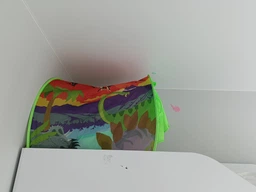 Палатка на кровать детская Космос Dream Tents, игровой складной тент-домик для односпальной кровати со шторками и фиксаторами под матрас Фиолетовый, CDT-26