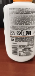 Водостійкий сонцезахисний лосьйон 200 мл Protect SPF30 Garnier Ambre Solaire Hydra 24H