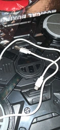 Боксерская мишень настенная электронная 4 цели с музыкой, LED-подсветкой и Bluetooth, интерактивный аккумуляторный тренажер для бокса со световыми эффектами, перчатками для ударов и креплением Черный, XBW-4-Black