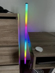 Торшер неоновая лампа Intellect Stand LED RGB от USB напольный светильник, ночник, регулировка с телефона и пульт ДУ фото от покупателей 7