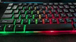 Клавиатура проводная Holmer K-01GS RGB Backlight USB Black фото от покупателей 6