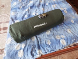 Туристический коврик самонадувной одноместный с подушкой Naturehike CNK2450WS020 200x63x10 см чехол Dark Green (6927595712733) фото от покупателей 1