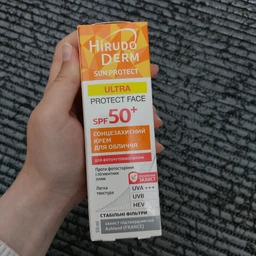 Солнцезащитный крем для лица Биокон Hirudo Derm Sun Protect Ultra Protect Face SPF 50 + 50 мл (4820160038547) фото от покупателей 1