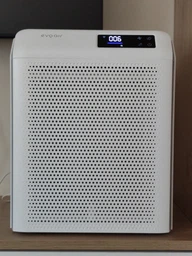 Очиститель воздуха 36 м² evoair evoair HOMI P300, Wi-Fi, производительностью 300 м³/ч, фильтром True HEPA H13, УФ-лампой и ионизацией, автоматический режим, 6 скоростей