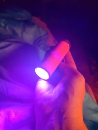LED Лампа-ліхтарик для сушіння гель-лаку Рожевий