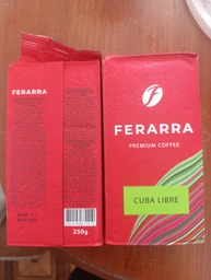 Кофе мелена Ferarra Cuba Libre з ароматом рому-забагліоне 250 г (53339)
