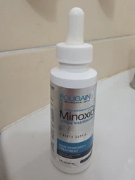 Foligain Minoxidil 5% лосьйон від випадіння та для росту волосся з низьким вмістом спирту (1 флакон 60 мл) фото від покупців 3