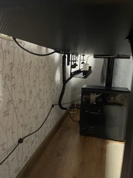 Органайзер для зберігання кабелів OfficePro CT510B Black