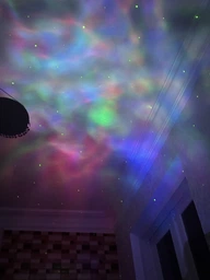 Проектор-нічник Космонавт Зоряне небо Astronaut Nebula Projector білий фото от покупателей 8