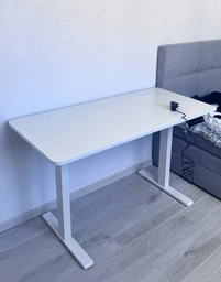 Стол с электрорегулировкой высоты 120 X 60 см Flexi Desk Black Matte 27884 фото от покупателей 4
