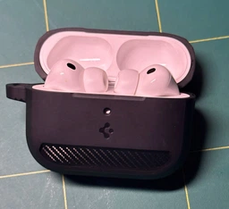 Чохол Spigen Rugged Armor case до AirPods Pro 3 Black (ACS09822) фото від покупців 1