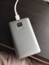 Повербанк 10000 mAh 22.5W Foneng PX115 с LED дисплеем и быстрой зарядкой PD/QC USB-C порт встроенный кабель Type-C lightning универсальный мощный портативный повер банк 10 000 power bank павербанк для телефона iPhone Samsung роутера планшета серый фото от покупателей 1