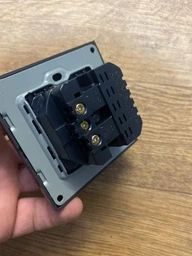 Розетка европейская с USB + Type C для зарядки BRS черный матовый цвет
