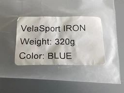 Cкоростная кроссфит скакалка VelaSport IRON 327г Алюминий С мягкими противоскользящими ручками 3м. Диаметр 4мм. с подшипниками и утяжелителем в комплекте Сверхпрочная Синяя