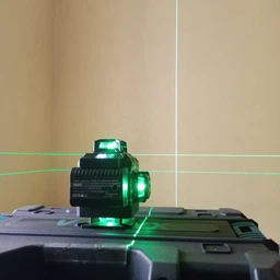 Лазерный уровень нивелир Laser Level 4D 2 аккумулятора 16 линий зеленый луч со штативом в кейсе синий фото от покупателей 16