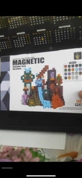 Магнитный конструктор майнкрафт магнитные блоки в стиле Minecraft для детей 100 деталей детский набор развивающий STEM игрушка для развития моторики логики творчества строительства совместимый блочный обучающий креативный строительный + салфетка в наборе фото от покупателей 9