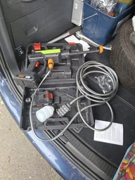 Автомийка акумуляторна високого тиску 40 бар 6в1 бездротова для авто 21V 2 АКБ зі шлангом 5 м та кейсом фото від покупців 3