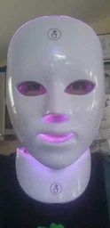 Світлодіодна LED маска для фототерапії Лед маска для ліфтингу омолодження та відновлення проблемної шкіри обличчя від акне і зморшок 7 кольорів