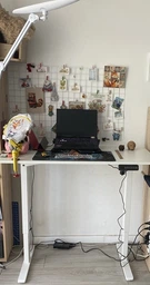 Стол с электрорегулировкой высоты 120 X 60 см Flexi Desk Black Matte 27884 фото от покупателей 2