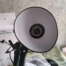 Настольная лампа RZTK Pixar Lamp E27 Black (2025) фото от покупателей 14