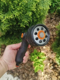 8-функціональний пістолет для поливу Bradas Smooth Control, Black Line (ECO-2054)
