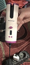 Плойка для завивки волосся з РК-дисплеєм і зарядкою від USB акумуляторна Wireless USB Auto Curler RD-060 (FG22)
