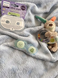 Пустышки Philips AVENT Ultra Start 0+ месяцев 2 шт (SCF075/18)