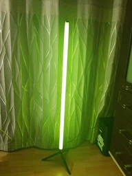 Торшер неоновая лампа Intellect Stand LED RGB от USB напольный светильник, ночник, регулировка с телефона и пульт ДУ фото от покупателей 6