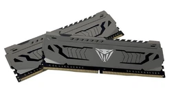 Пам'ять 16Gb x 2 (32Gb Kit) DDR4, 3200 MHz, Patriot Viper Steel, Black, 16-18-18-36, 1.35V, з радіатором (PVS432G320C6K)