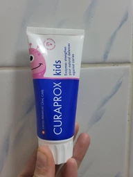 Зубная паста детская ферментная Curaprox CS Kids с ароматным вкусом сладкого арбуза 1450 ppm F 60 мл (7612412429640/7612412429480)