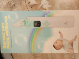 Електронний аспіратор назальний потужний для носа Electric Baby Nasal Aspirator соплеотсос електричний для новонароджених дітей з музикою білий фото від покупців 16