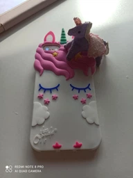Чехол 3D Toy для Iphone 7 / 8 Бампер резиновый Единорог Black фото от покупателей 1