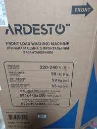 Пральна машина ARDESTO WMS-7117IWBD