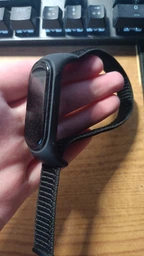 Ремінець Nylon New для Xiaomi Mi Band 3/4/5/6/7 Dark Olive / Green