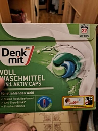 Капсулы для стирки универсальные Denkmit Vollwaschmittel Aktiv 3in1 Caps фото от покупателей 1