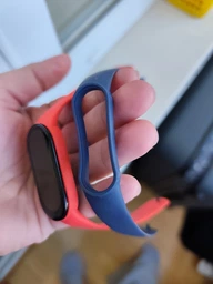 Комплект ремінців MRK для Xiaomi Mi Band 5/6/7 Galaxy три ремінці + металева кнопка (mrk7766)