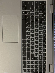 Наклейки на клавиатуру универсальные виниловые Best Key mini PRO матовая прозрачная СЕРЕБРЯНАЯ, 70 кл.