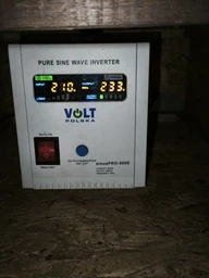 Джерело безперебійного живлення (ДБЖ) Volt Polska SINUSPRO-800E 500/800W 12v Білий фото від покупців 1