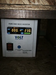 Джерело безперебійного живлення (ДБЖ) Volt Polska SINUSPRO-800E 500/800W 12v Білий