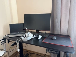 Стол с электрорегулировкой высоты 120 X 60 см Flexi Desk Black Matte 27884