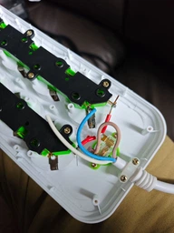 Мережевий фільтр подовжувач на 8 розеток з 3 USB 1 Type-C та кнопкою відключення F20U 2.8 м Білий (121-HP-5-27) фото від покупців 2