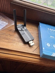 Wi-Fi адаптер 2.4/5 ГГц сетевая карта беспроводной Wi Fi адаптер сетевой модуль USB 3.0 двухдиапазонный WiFi ресивер 2.4G/5G Kayfovo WA-AX-1800M-1
