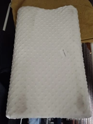 Ортопедическая подушка для сна с эффектом памяти 60х40 см Memory Foam латексная анатомическая под голову шею при остеохондрозе от храпа боли в спине взрослая гипоаллергенная со съемным чехлом наволочкой удобная мягкая волна с валиком для спанья на боку