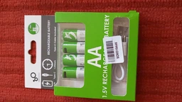 Батарейки AA аккумуляторные с разъемом USB Type-C от Smartoools на 1.5V/2600mWh - 16 ШТ.