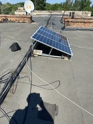 Солнечная панель с ламинированным монокристаллическим стеклом 100Вт Solar Panel, мобильная портативная солнечная батарея для автономного электроснабжения, для дома, дачи, кемпинга, автомобиля и зарядки аккумуляторов TEE-10018