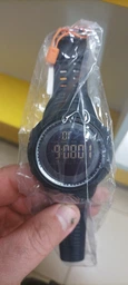 Часы наручные 1845BK SKMEI с подсветкой, BLACK-BLACK