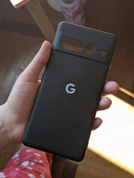 Чохол з лого "Google" з мікрофіброю Google Pixel 7 Pro Синій